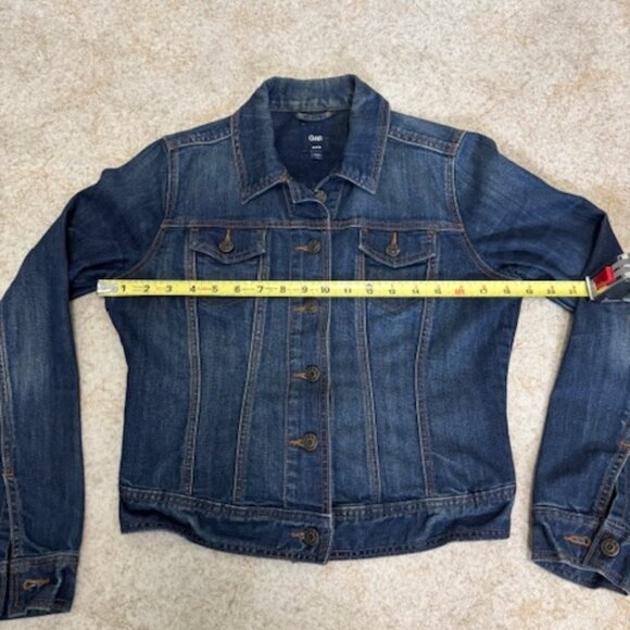 Gap Woman's Denim Jean Jacket - size: Small - Picture 6 of 8